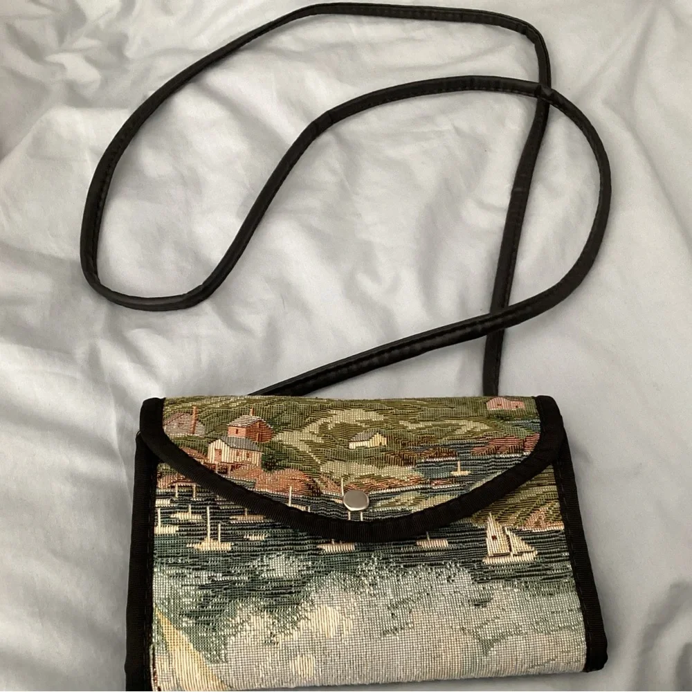 Scenic Tapestry Crossbody Bag